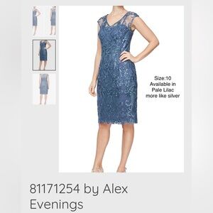 Alex evening midi dress